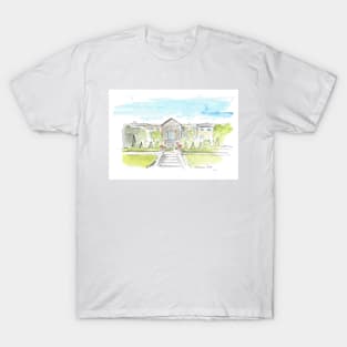 Royal Hillsborough Castle watercolour art sketch T-Shirt